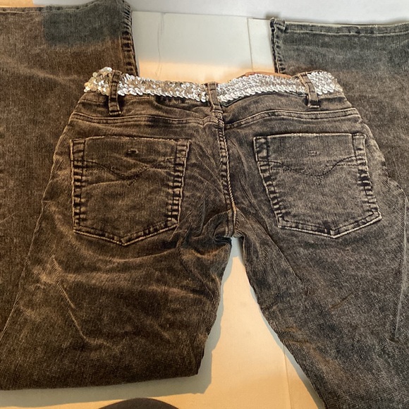 NWT & Vintage Bubblegum Gray Brushed Corduroy Jeans - Picture 11 of 12